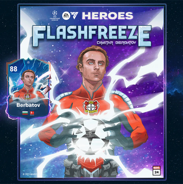 Dimitar Berbatov EA FC 24 Heroes!